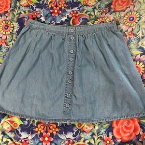 🚫 SOLD 🚫Mossimo Supply Light Wash Denim Skirt
